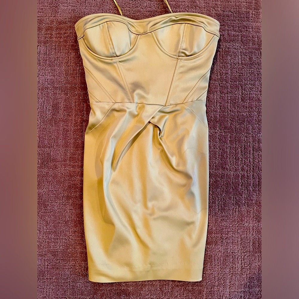 Walter Baker Size 2 Dress chartreuse/ greenish